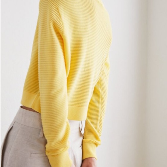 Wilfred Cropped Linen Blend Cardigan - Picture 4 of 8